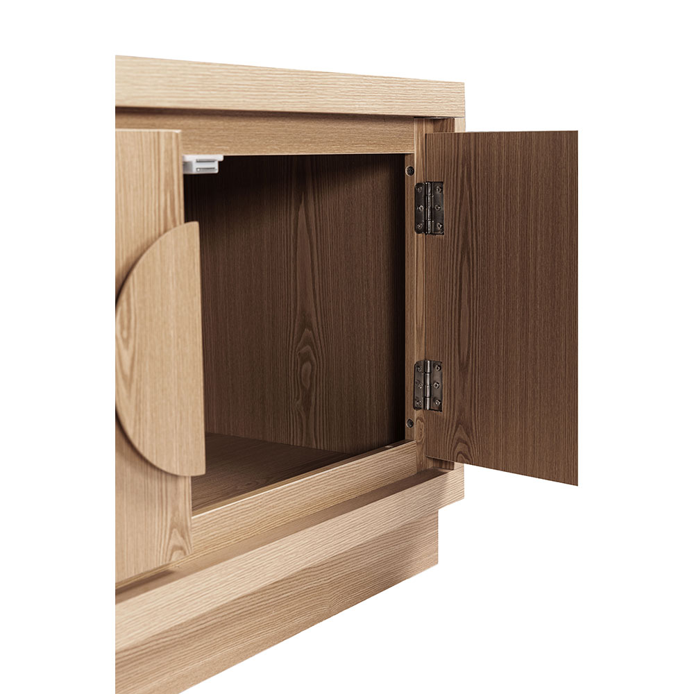 AXIS TV STAND 4ΠΟΡΤΕΣ ΦΥΣΙΚΟ 160x40x50