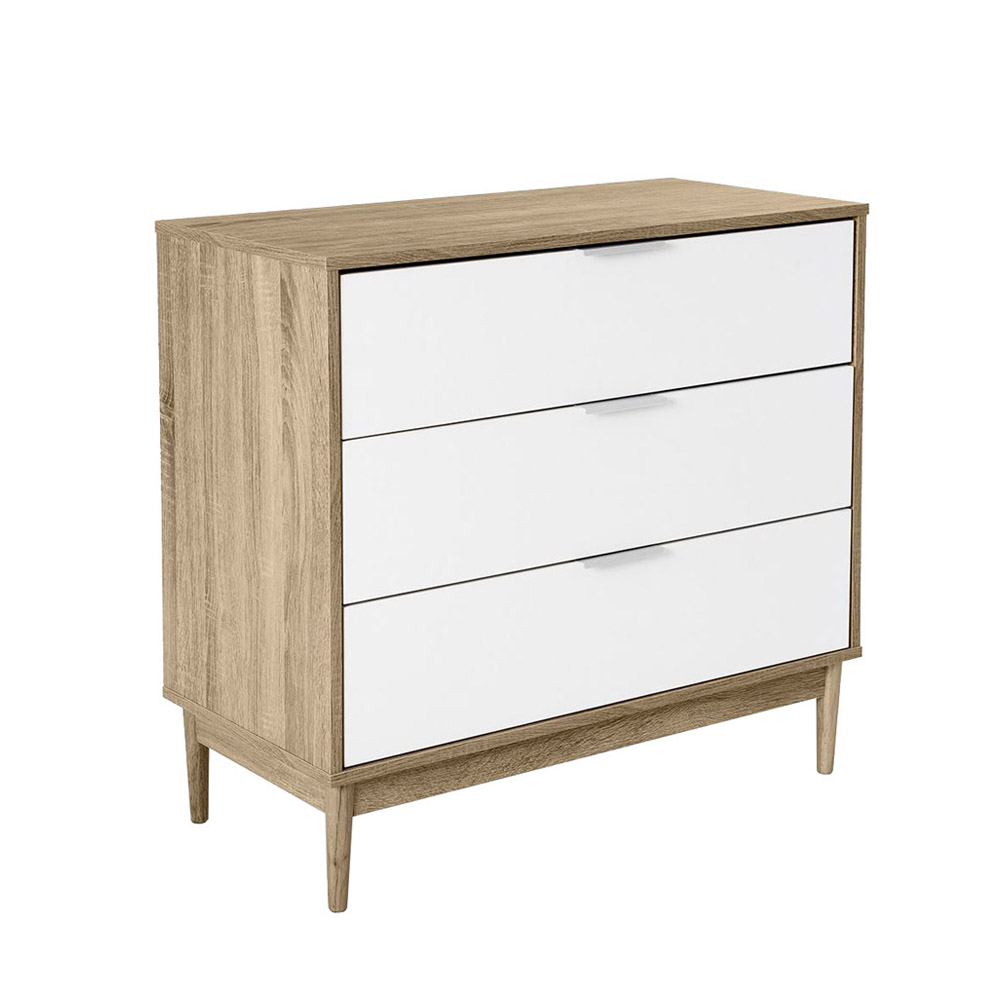 SCANDI ΣΥΡΤΑΡΙΕΡΑ 3ΣΥΡΤΑΡΙΑ SONOMA ΛΕΥΚΟ 80×39.5×77