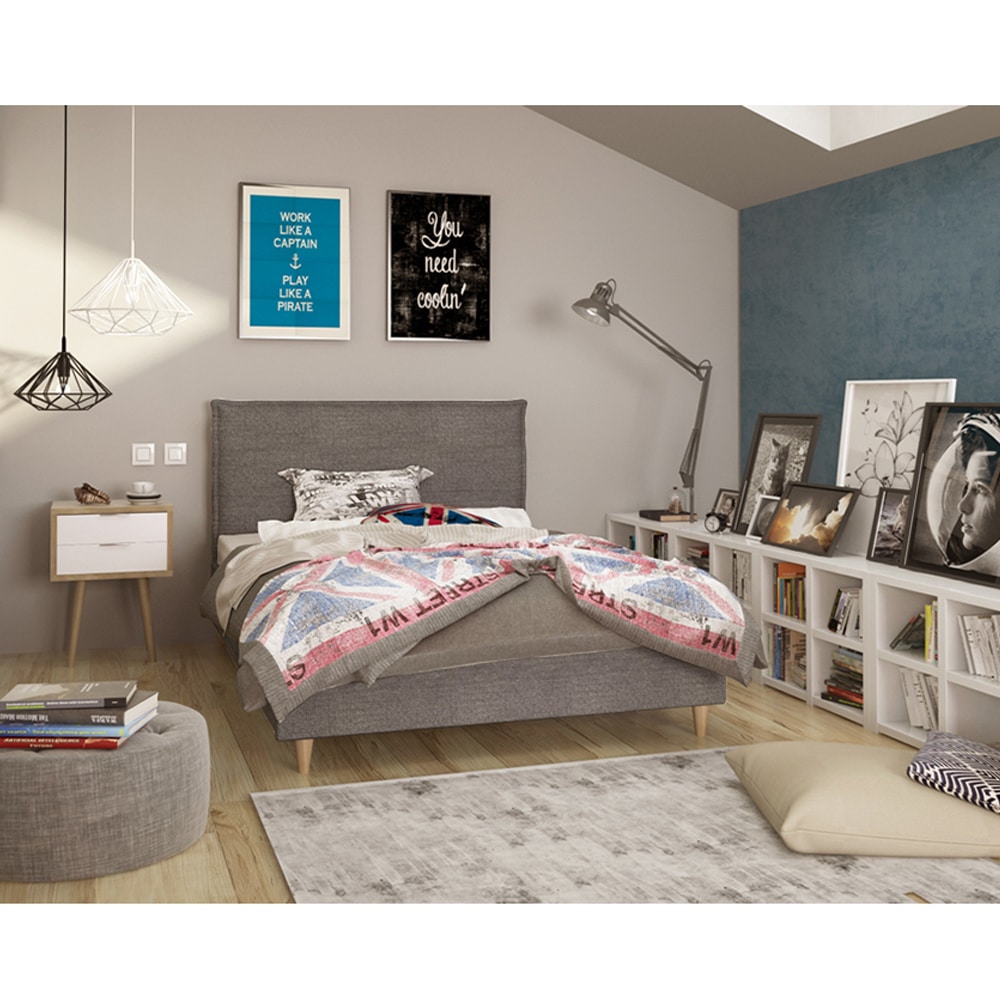 SCANDI ΚΟΜΟΔΙΝΟ 2ΣΥΡΤΑΡΙΑ SONOMA ΛΕΥΚΟ 40x35x61