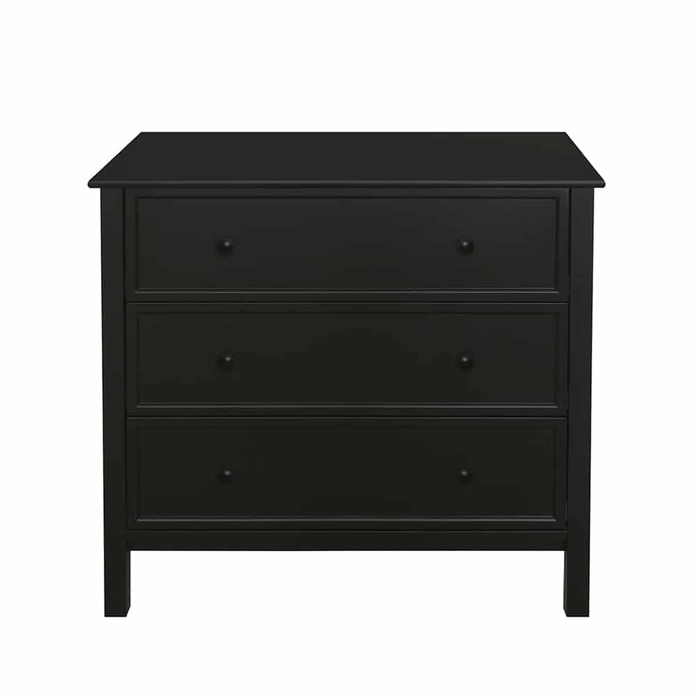 HOMEY ΣΥΡΤΑΡΙΕΡΑ 3ΣΥΡΤΑΡΙΑ ΜΑΥΡΟ 80x40x77