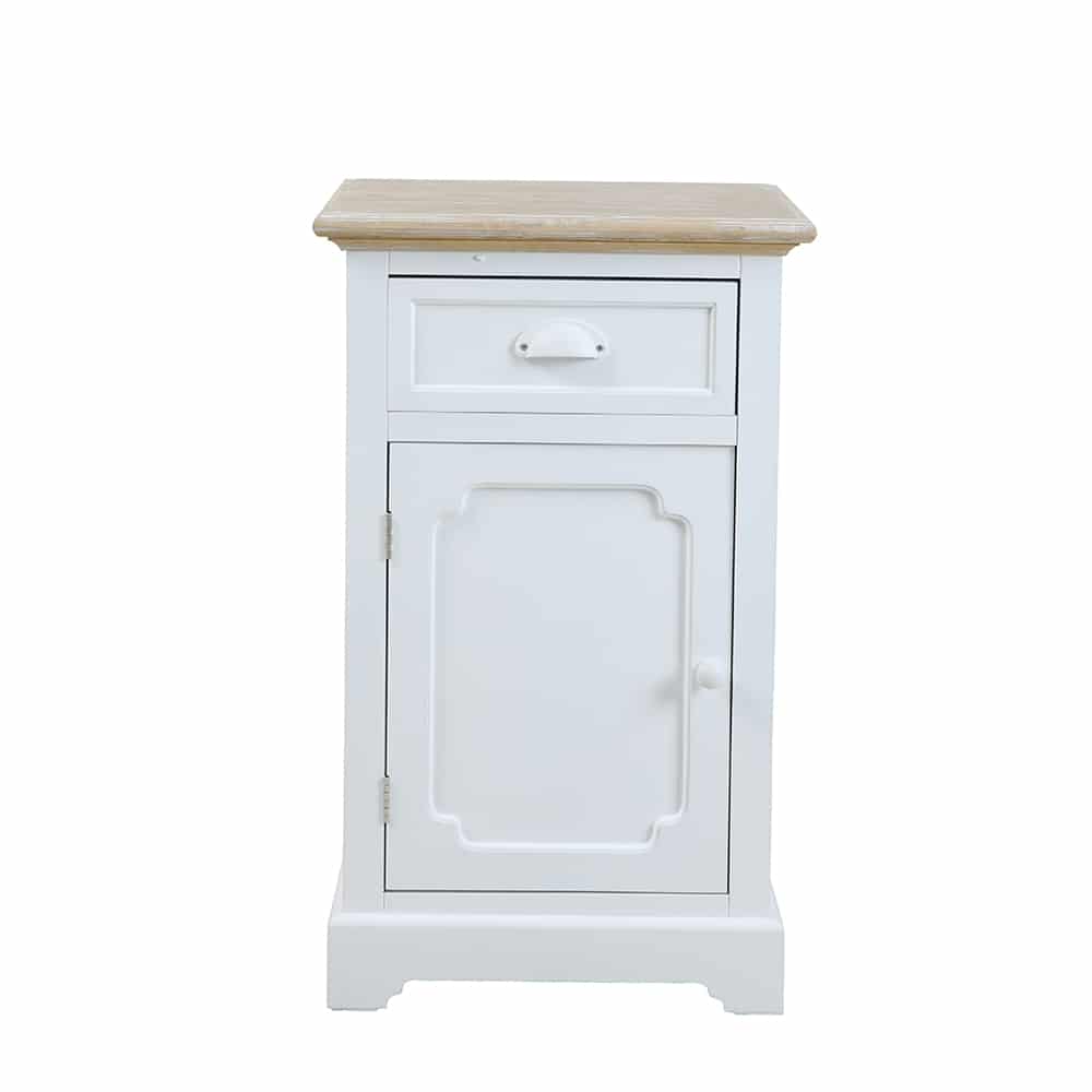 KIMOLOS ΚΟΜΟΔΙΝΟ 1ΠΟΡΤΑ 1ΣΥΡΤΑΡΙ ΛΕΥΚΟ ΦΥΣΙΚΟ 43x35x71