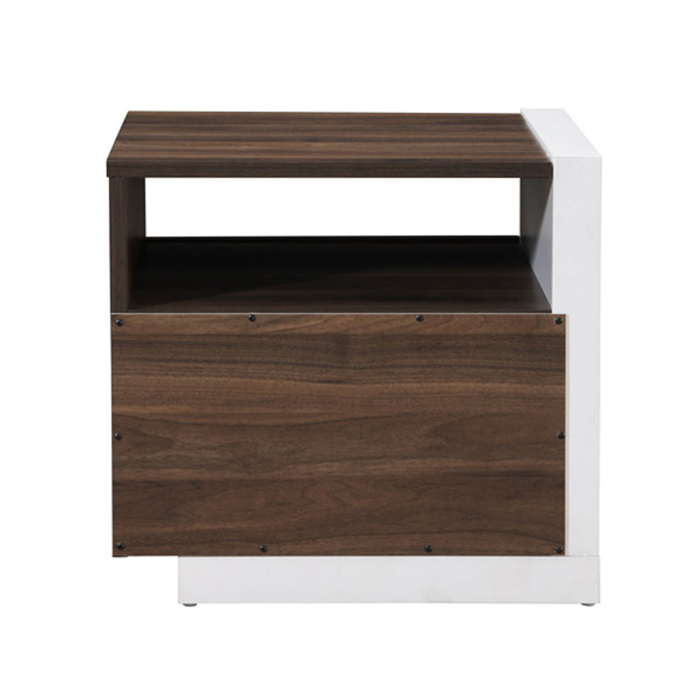DOBLE ΚΟΜΟΔΙΝΟ 1ΠΟΡΤΑ ΚΑΡΥΔΙ ΛΕΥΚΟ 46x40x43