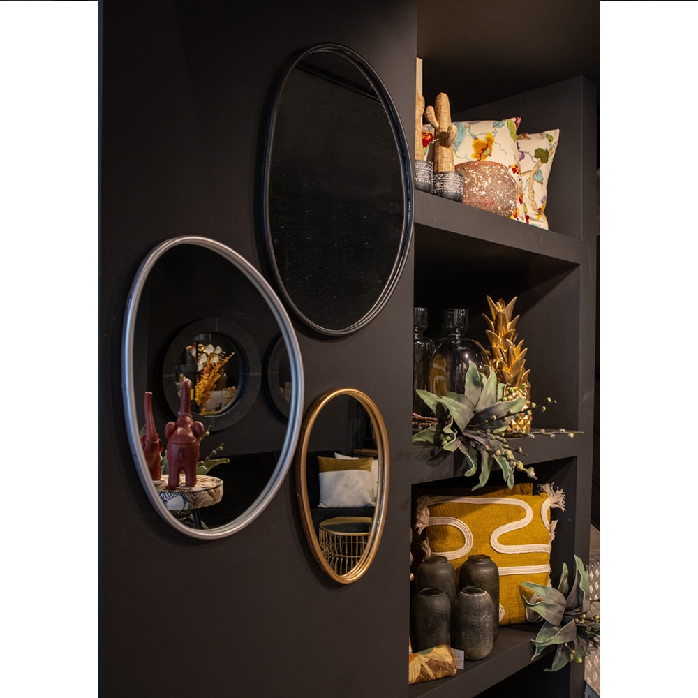 STONE GOLD ΚΑΘΡΕΠΤΗΣ ΤΟΙΧΟΥ ΧΡΥΣΟ ΜΑΤ 26×2.5×40.6