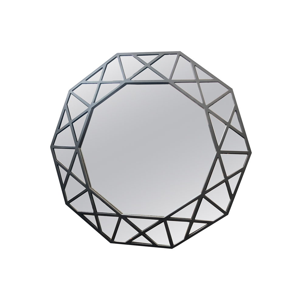 DIAMANTE ΚΑΘΡΕΠΤΗΣ ΤΟΙΧΟΥ ΜΑΥΡΟ 80×80