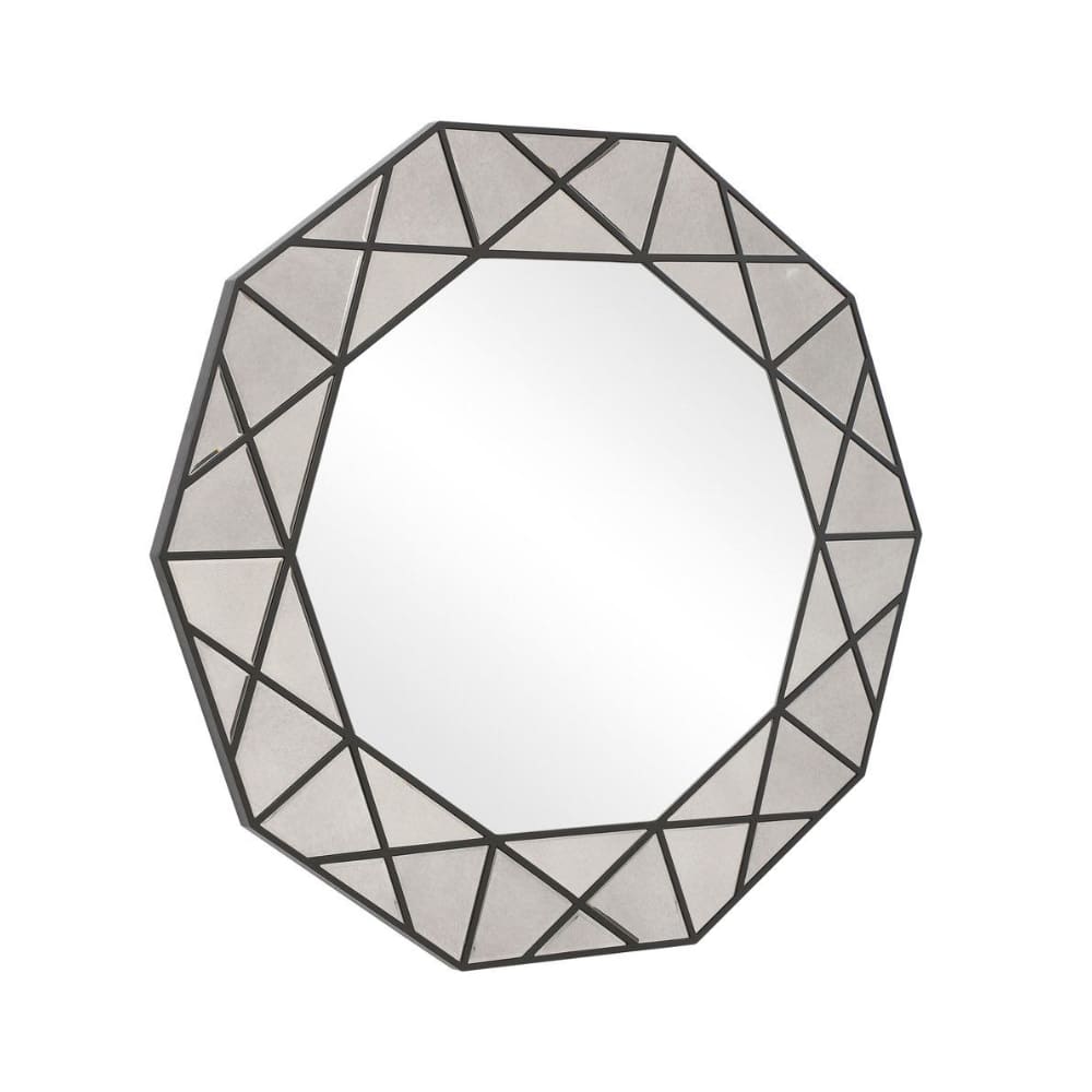 DIAMANTE ΚΑΘΡΕΠΤΗΣ ΤΟΙΧΟΥ ΜΑΥΡΟ 80×80