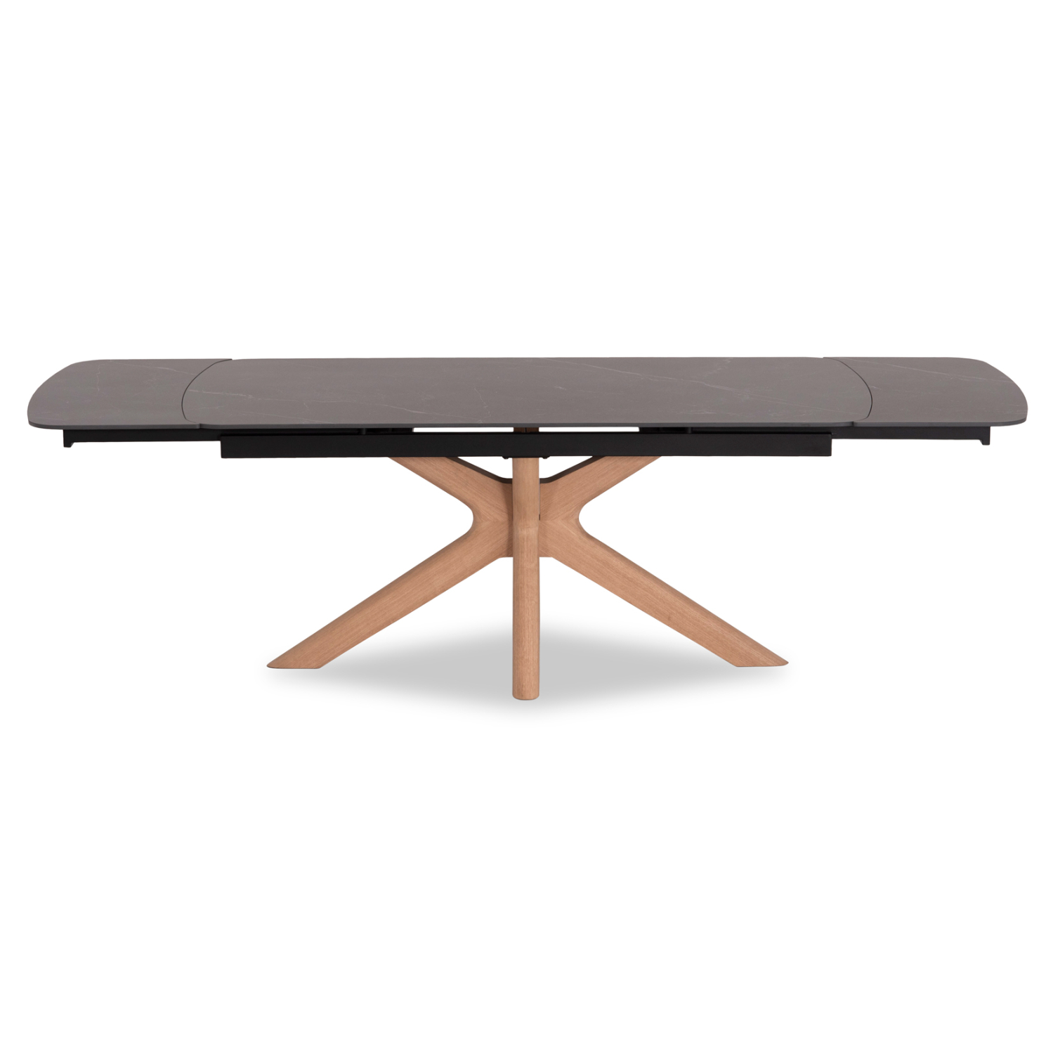 ΤΡΑΠΕΖΙ ΤΡΑΠΕΖΑΡΙΑΣ HORIZON SM18091.02 ΚΕΡΑΜΙΚΟ TOP-ΠΟΔΙΑ ΣΗΜΥΔΑ ΜΕ ΦΡΑΞΙΝΟ 180×90εκ