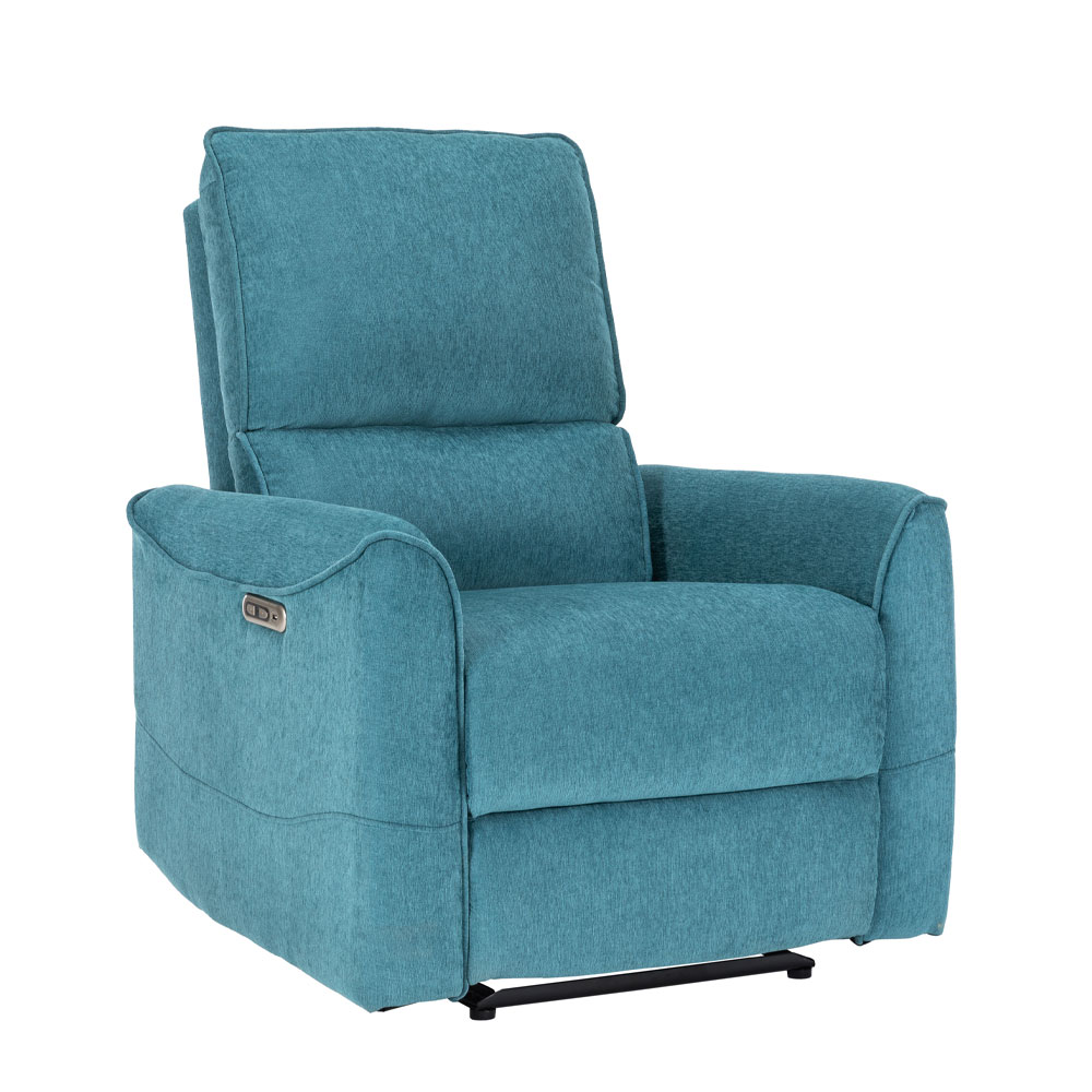 TIME OUT ΠΟΛΥΘΡΟΝΑ RECLINER PETROL 81.5×90.5×104