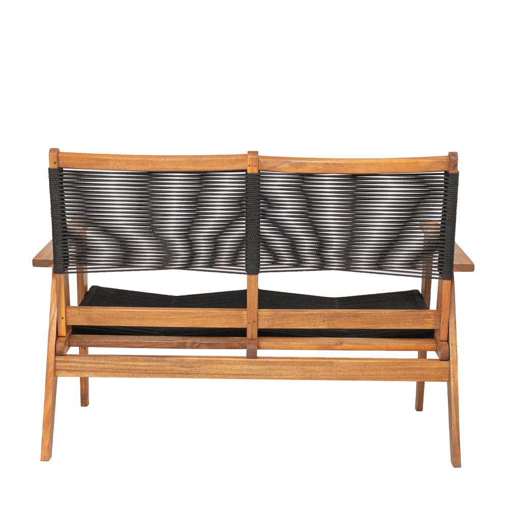 CAVO ΚΑΝΑΠΕΣ 2ΘΕΣΙΟΣ ΜΑΥΡΟ ΦΥΣΙΚΟ 120x72x85