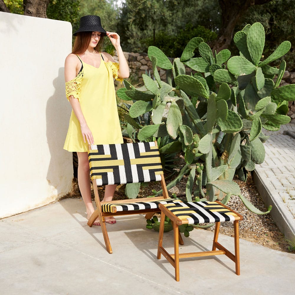 VERANO ΣΚΑΜΠΟ MULTICOLOR ΦΥΣΙΚΟ 45x40x40