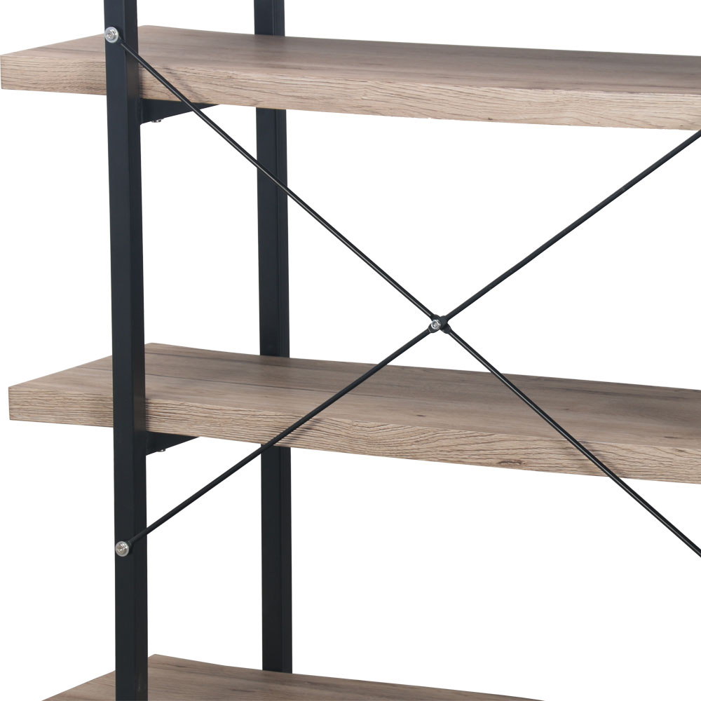 BRICK-URBAN ΒΙΒΛΙΟΘΗΚΗ ΦΥΣΙΚΟ ΜΑΥΡΟ 105x32x140