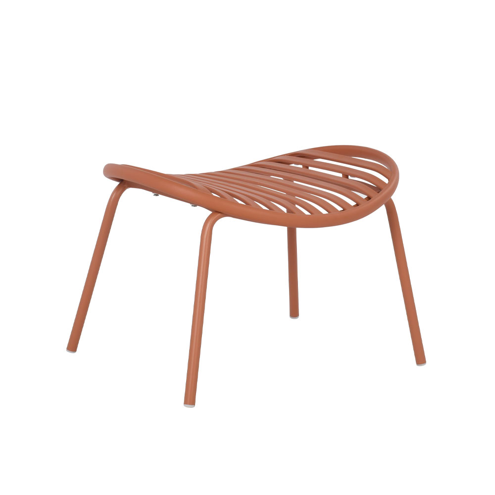 NADIN ΠΟΛΥΘΡΟΝΑ SET 2ΤΕΜ TERRACOTTA 80×61.5×73