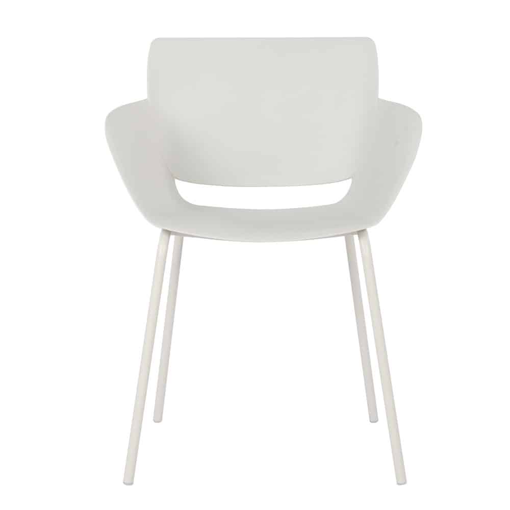 SEDIA ΚΑΡΕΚΛΑ OFF WHITE 58x51x79.5cm
