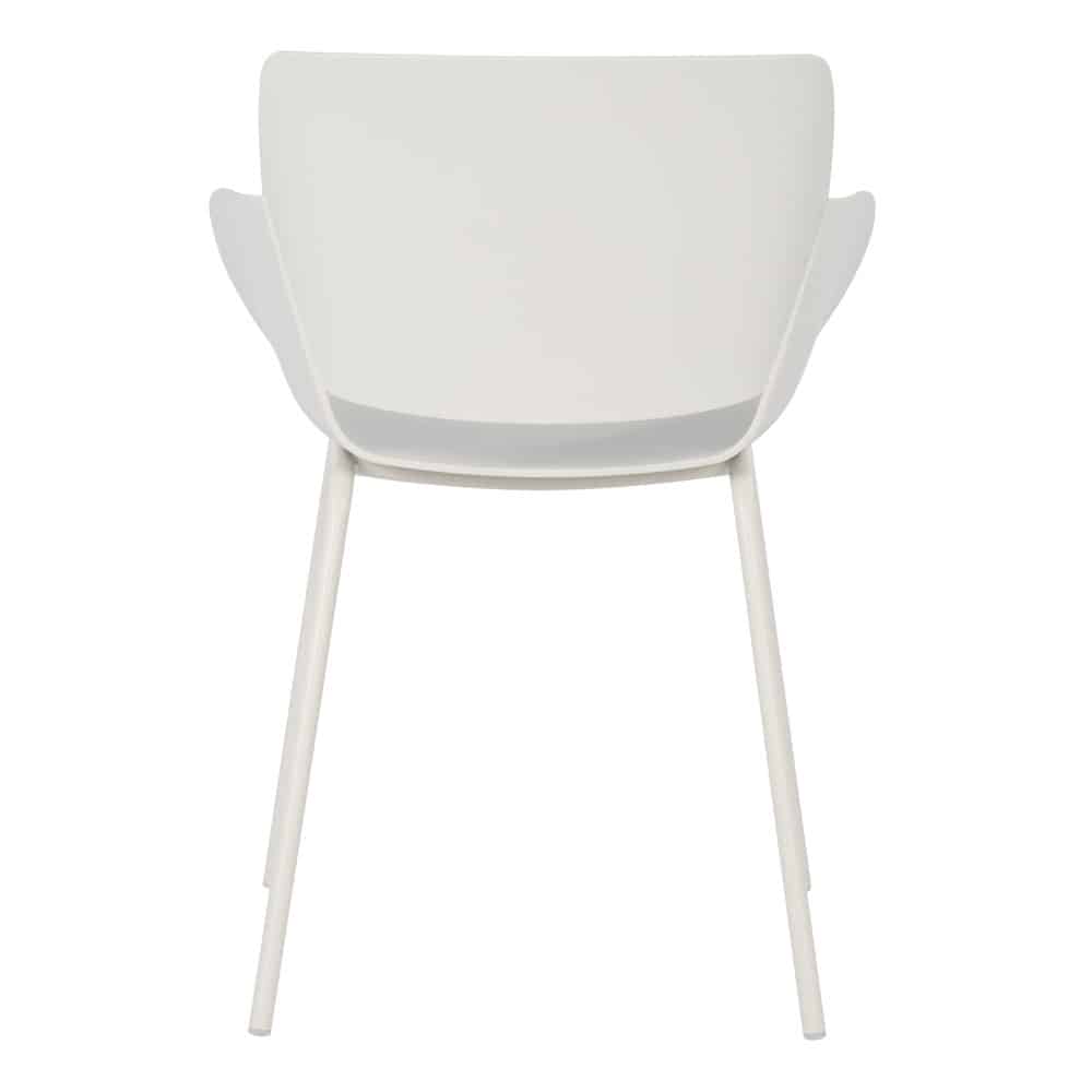 SEDIA ΚΑΡΕΚΛΑ OFF WHITE 58x51x79.5cm