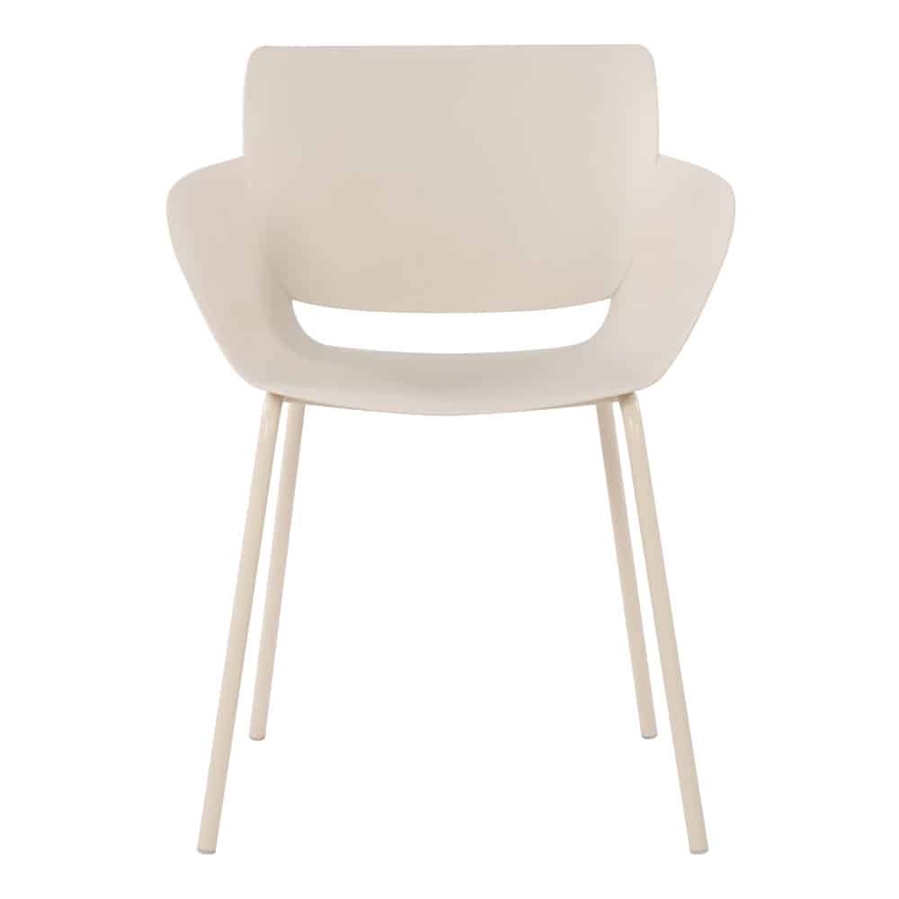 SEDIA ΚΑΡΕΚΛΑ BEIGE 58x51x79.5cm