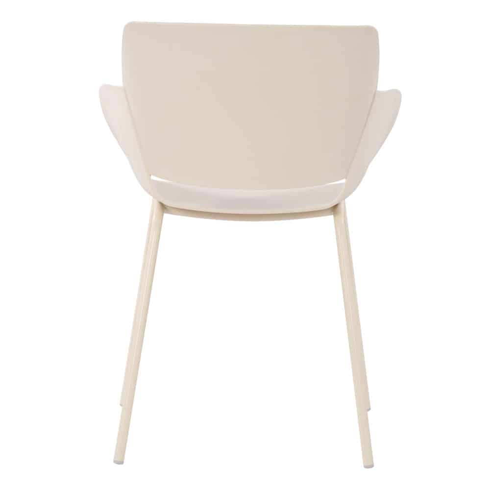SEDIA ΚΑΡΕΚΛΑ BEIGE 58x51x79.5cm