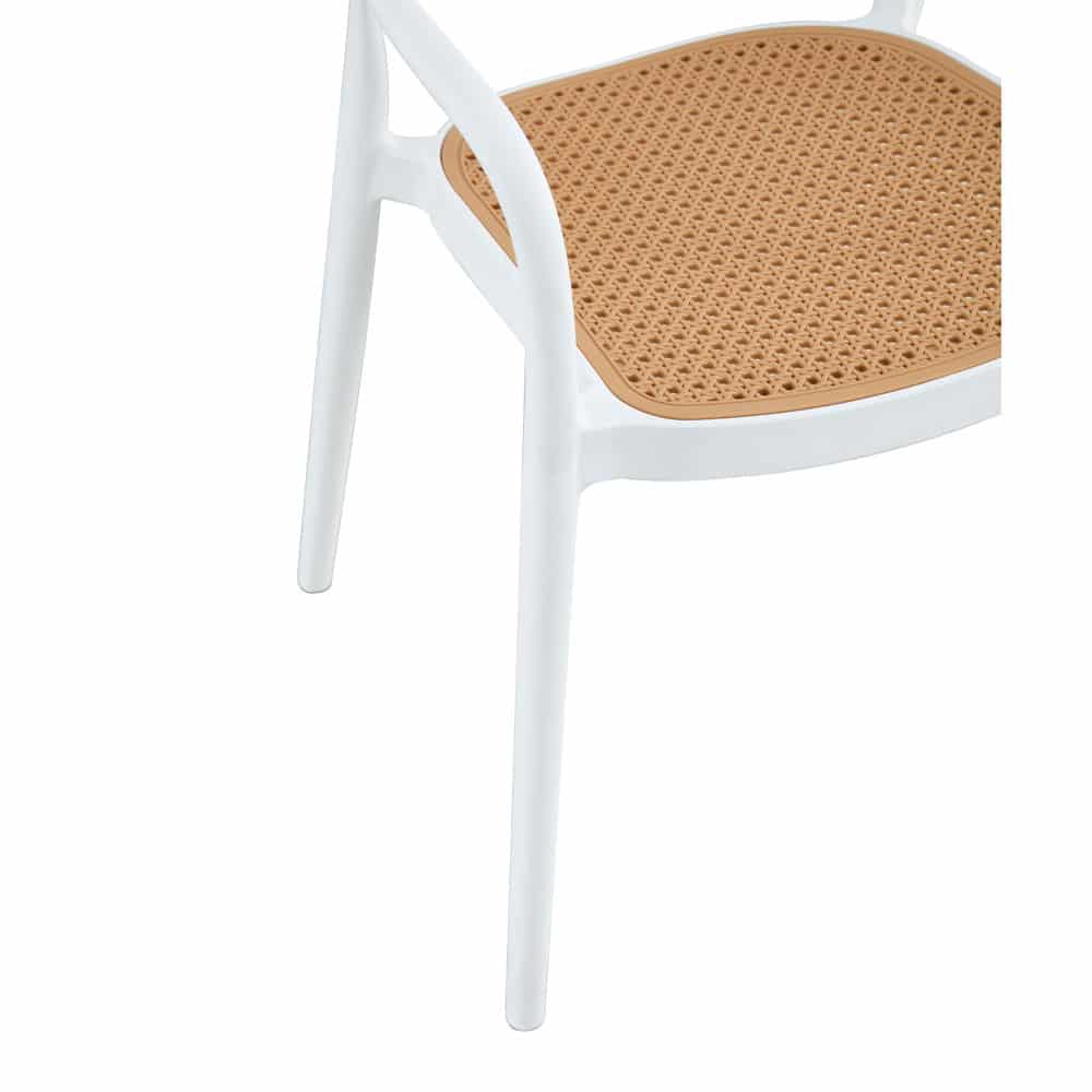 BISTROT ΚΑΡΕΚΛΑ ΛΕΥΚΟ ΦΥΣΙΚΟ 57x53x81.5