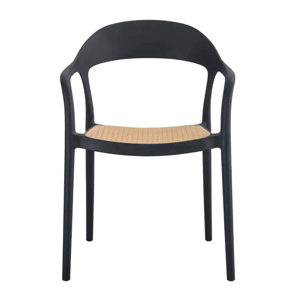 BISTROT ΚΑΡΕΚΛΑ ΜΑΥΡΟ ΦΥΣΙΚΟ 57x53x81.5