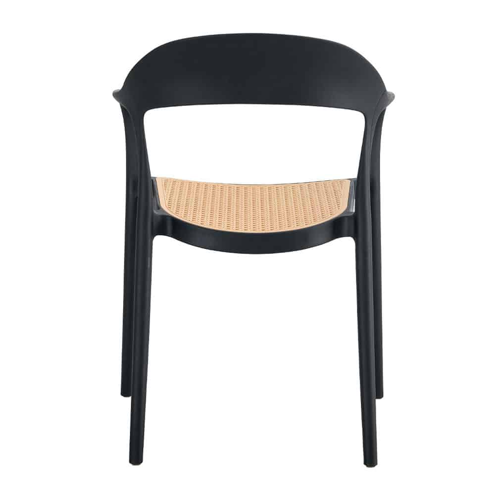 BISTROT ΚΑΡΕΚΛΑ ΜΑΥΡΟ ΦΥΣΙΚΟ 57x53x81.5