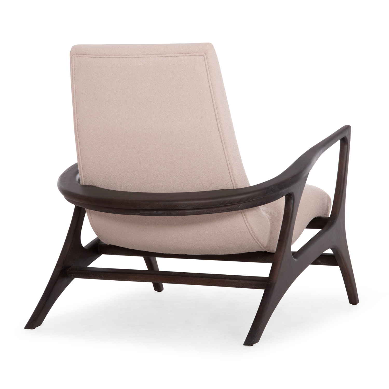 ΠΟΛΥΘΡΟΝΑ LOUNGE ARYA SM9969 ΞΥΛΟ TEAK ΣΕ ΜΑΥΡΟ-ΕΚΡΟΥ ΜΠΟΥΚΛΕ ΥΦΑΣΜΑ 92x80x86Υεκ.