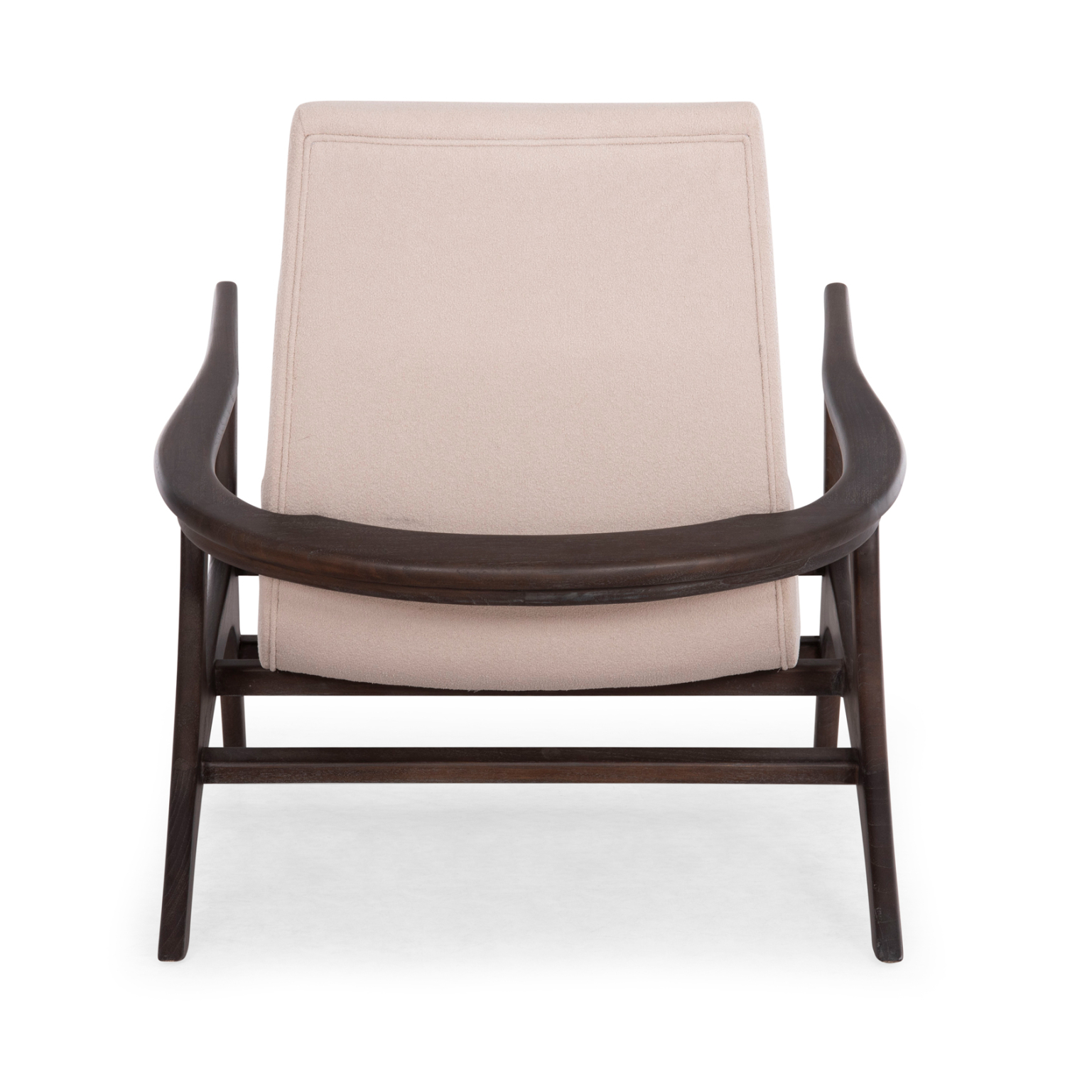 ΠΟΛΥΘΡΟΝΑ LOUNGE ARYA SM9969 ΞΥΛΟ TEAK ΣΕ ΜΑΥΡΟ-ΕΚΡΟΥ ΜΠΟΥΚΛΕ ΥΦΑΣΜΑ 92x80x86Υεκ.