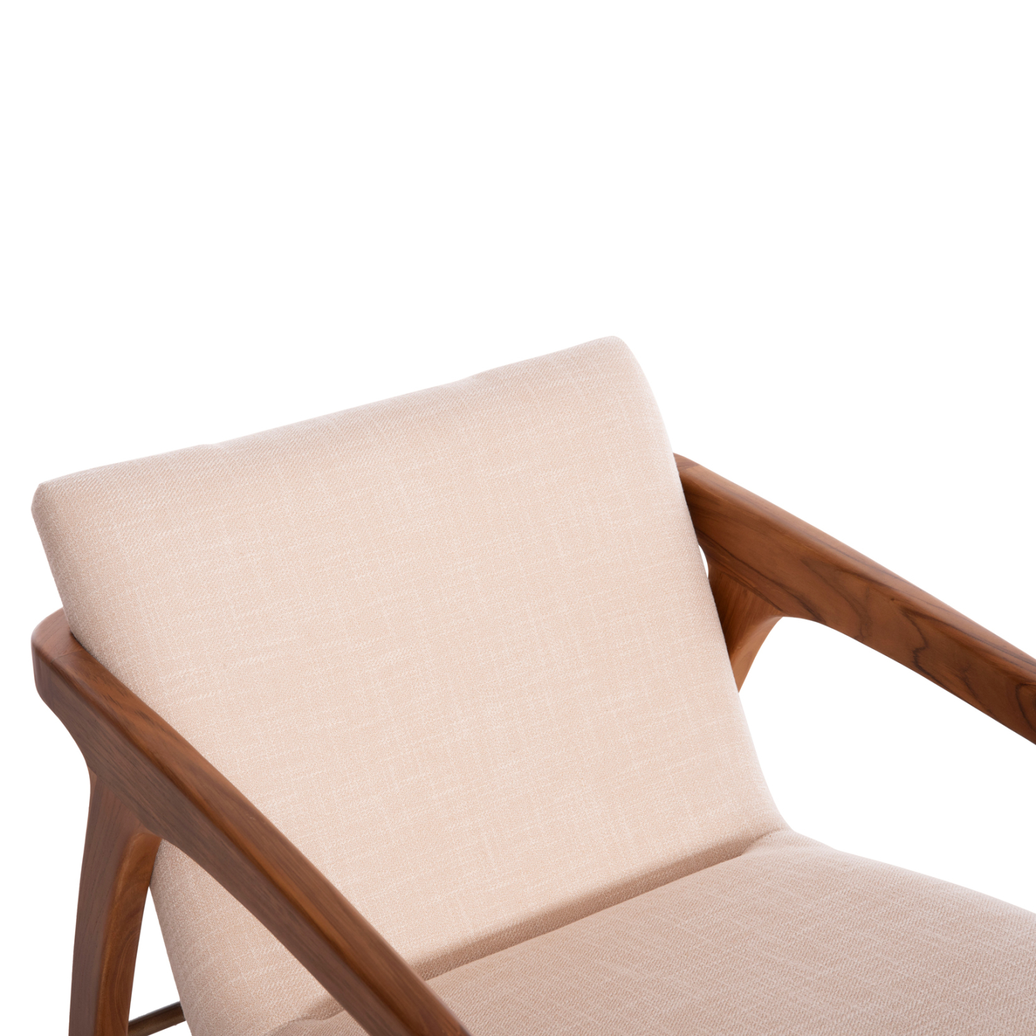 ΠΟΛΥΘΡΟΝΑ ΚΟΥΝΙΣΤΗ ROCKER SM9965 ΞΥΛΟ TEAK ΦΥΣΙΚΟ-ΥΠΟΛΕΥΚΟ ΥΦΑΣΜΑ 64x81x72Υεκ.