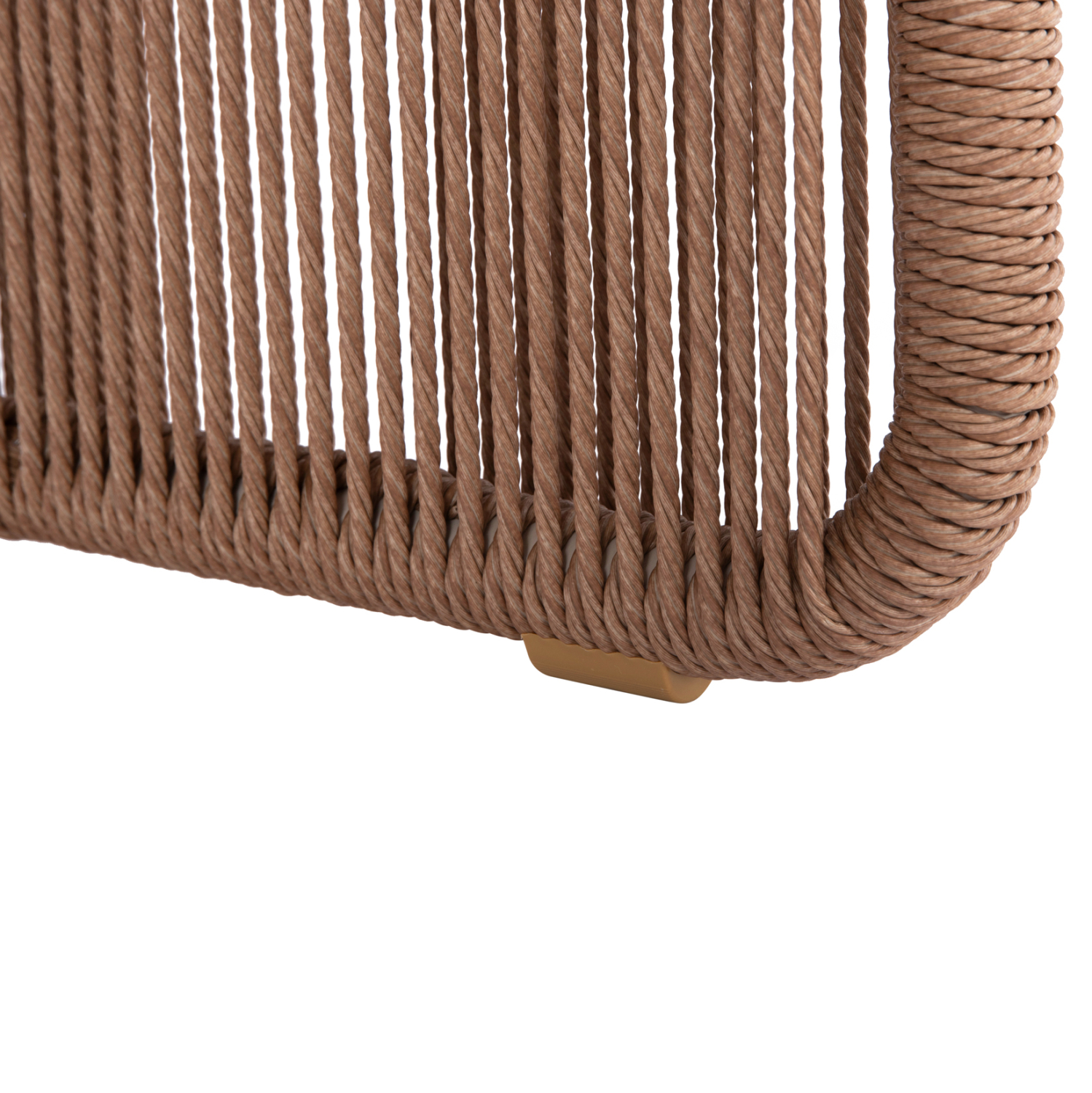 ΤΡΑΠΕΖΙ ΑΛΟΥΜINIOY ΣΕΙΡΑ DESTINY SM6169 ΕΚΡΟΥ SINTERED STONE-TWIST WICKER 240x100x73,5Υεκ.