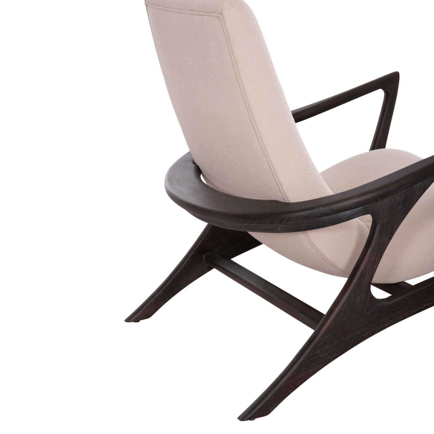ΠΟΛΥΘΡΟΝΑ LOUNGE ARYA SM9969 ΞΥΛΟ TEAK ΣΕ ΜΑΥΡΟ-ΕΚΡΟΥ ΜΠΟΥΚΛΕ ΥΦΑΣΜΑ 92x80x86Υεκ.