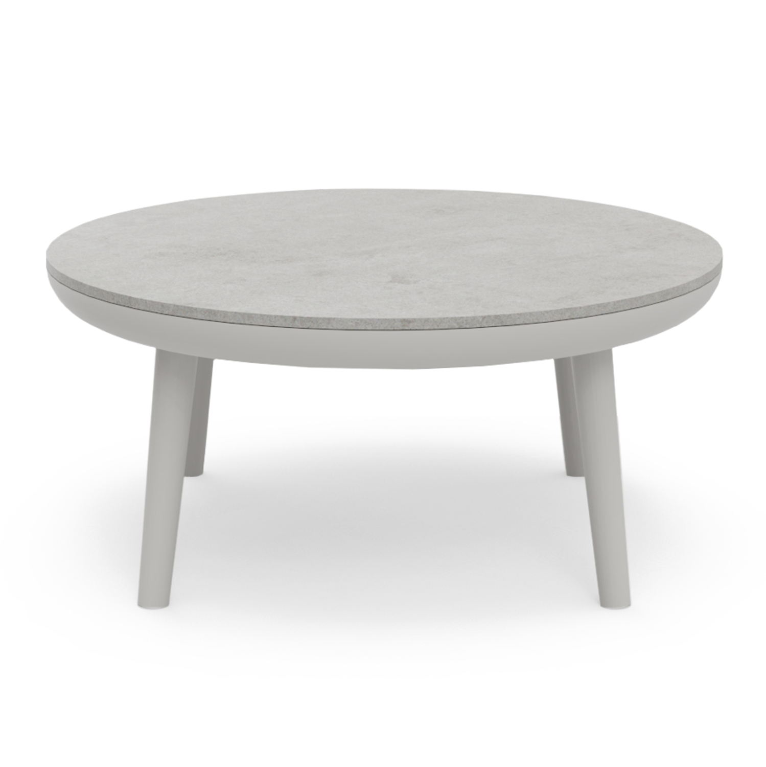 ΤΡΑΠΕΖΑΚΙ ΕΞ.ΧΩΡΟΥ ZODIAC SM6214.02 ΚΡΕΜ ΑΛΟΥΜ.-ΓΚΡΙ 3D PRINT ΓΥΑΛΙ TOP-Φ60×28Υεκ