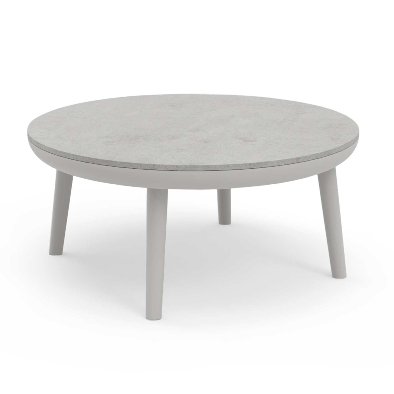 ΤΡΑΠΕΖΑΚΙ ΕΞ.ΧΩΡΟΥ ZODIAC SM6214.02 ΚΡΕΜ ΑΛΟΥΜ.-ΓΚΡΙ 3D PRINT ΓΥΑΛΙ TOP-Φ60×28Υεκ