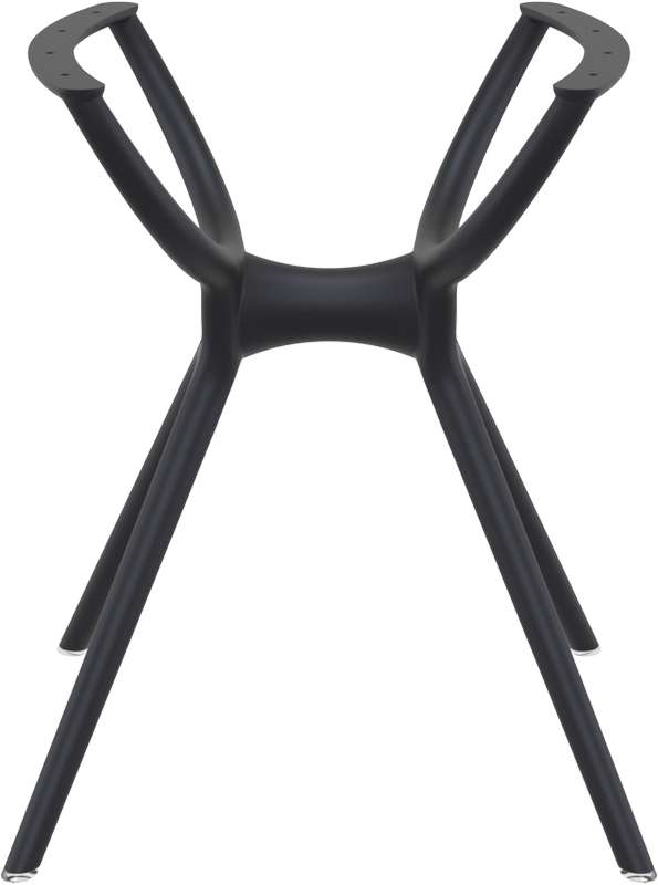 AIR ΒΑΣΗ BLACK SMALL 58X58X72,5εκ. ΠΟΛ/ΝΙΟΥ