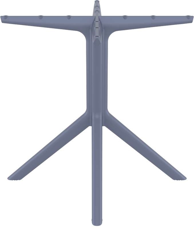 SKY DARK GREY ΒΑΣΗ 80X80X73εκ. ΠΟΛ/ΝΙΟΥ