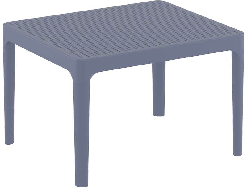 SKY DARK GREY 50Χ60Χ40εκ. ΤΡΑΠΕΖΙ ΠΟΛ/ΝΙΟΥ