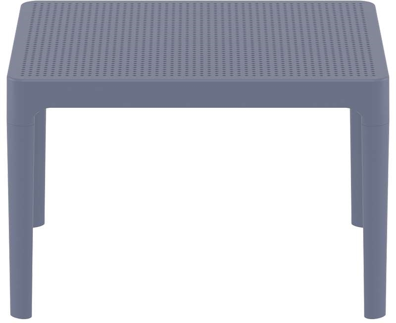 SKY DARK GREY 50Χ60Χ40εκ. ΤΡΑΠΕΖΙ ΠΟΛ/ΝΙΟΥ