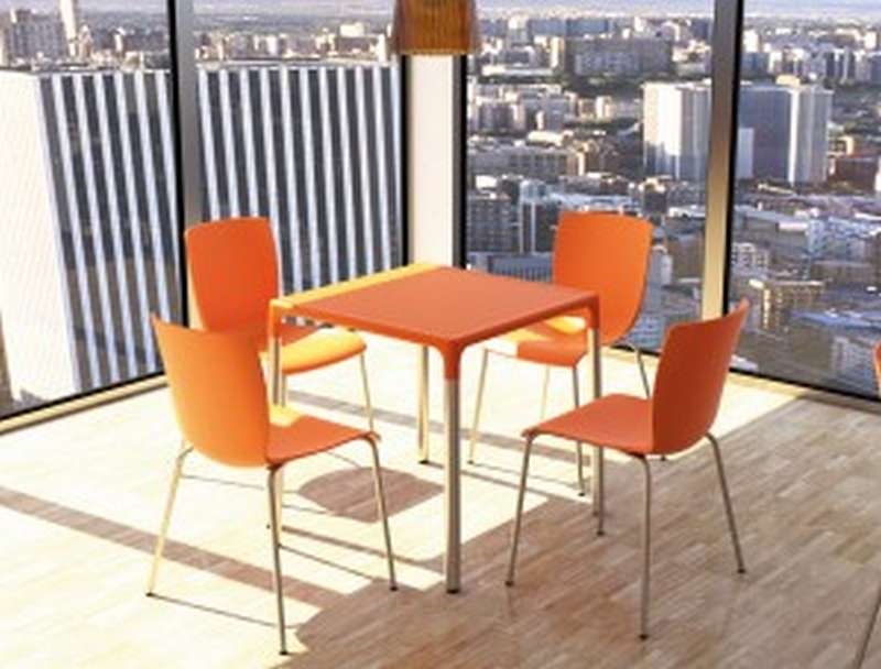 MANGO ALU.ORANGE 72Χ72Χ72εκ. ΤΡΑΠΕΖΙ