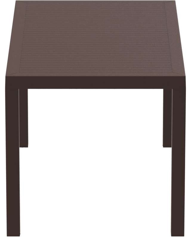 ARES ΤΡΑΠΕΖΙ 140Χ80Χ75εκ. BROWN ΠΟΛ/ΝΙΟΥ