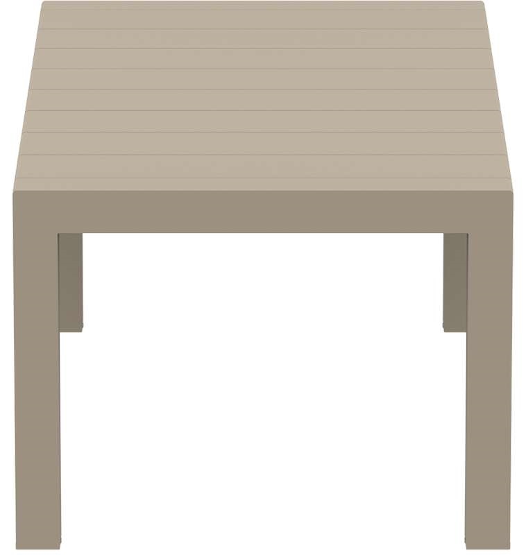 VEGAS TAUPE 100X180/220Χ75εκ. ΕΠΕΚΤ.ΤΡΑΠΕΖΙ ΠΟΛ/ΝΙΟΥ