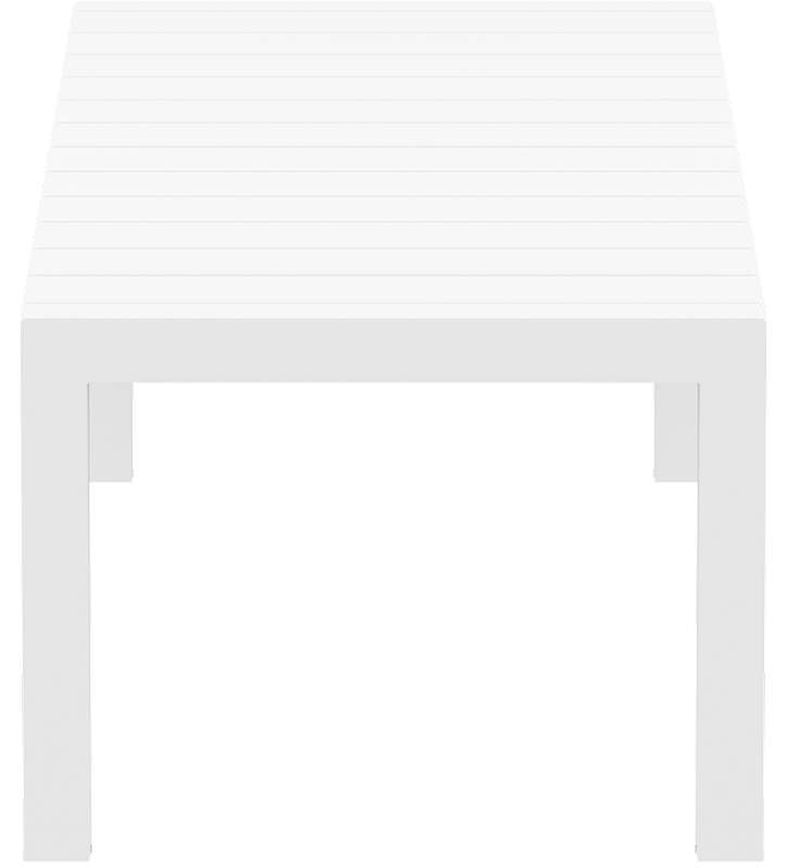 VEGAS WHITE 100X260/300Χ75εκ. ΕΠΕΚΤ.ΤΡΑΠΕΖΙ ΠΟΛ/ΝΙΟΥ