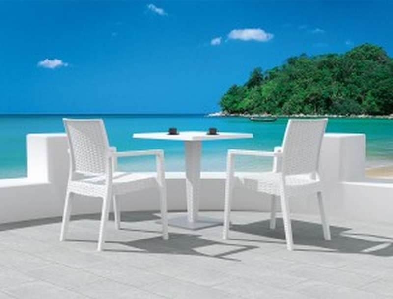 RIVA ΒΑΣΗ WHITE 45Χ45Χ71εκ. ΠΟΛ/ΝΙΟΥ