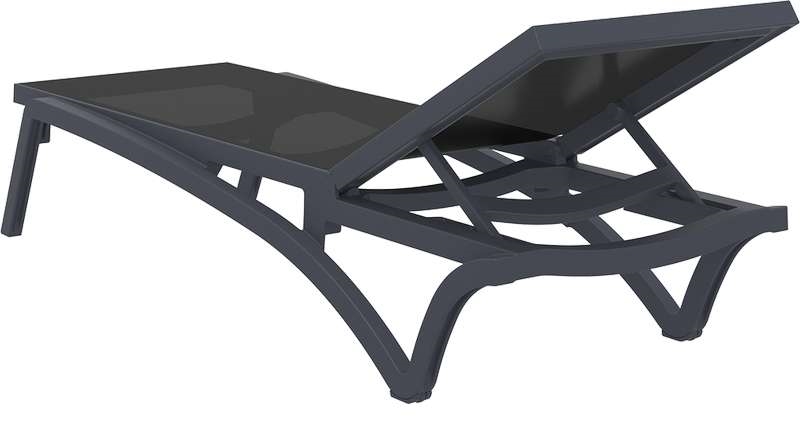 PACIFIC ΞΑΠΛΩΣΤΡΑ DARK GREY/BLACK ΠΟΛ/ΝΙΟΥ