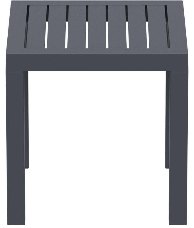 OCEAN DARK GREY ΤΡΑΠΕΖΙ 45Χ45Χ45εκ. ΠΟΛ/ΝΙΟΥ