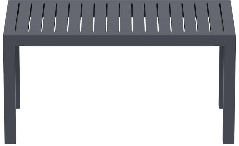 OCEAN DARK GREY ΤΡΑΠΕΖΙ 90Χ45Χ45εκ. ΠΟΛ/ΝΙΟΥ