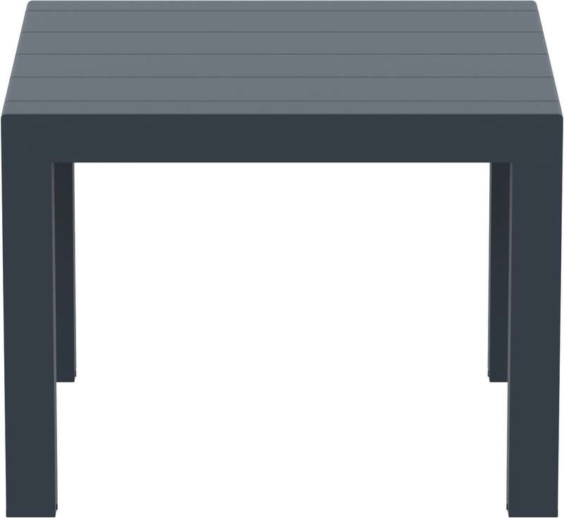 VEGAS RATTAN DARK GREY 100X100/140Χ75εκ. ΕΠΕΚΤ.ΤΡΑΠΕΖΙ
