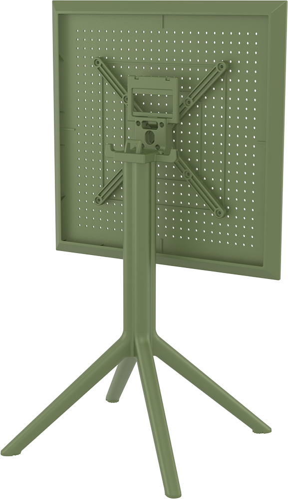 SKY OLIVE GREEN 60Χ60X74εκ. ΤΡΑΠΕΖΙ ΠΤΥΣ/ΝΟ ΠΟΛ/ΝΙΟΥ
