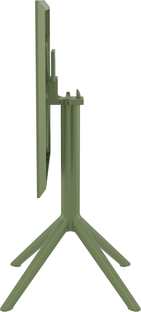 SKY OLIVE GREEN 60Χ60X74εκ. ΤΡΑΠΕΖΙ ΠΤΥΣ/ΝΟ ΠΟΛ/ΝΙΟΥ