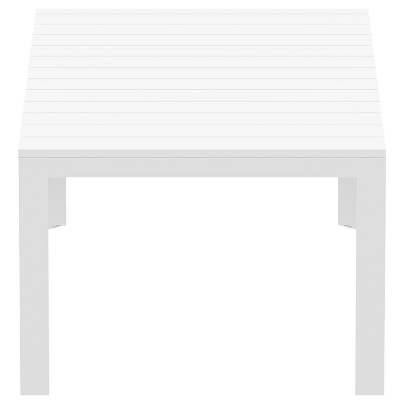 ATLANTIC WHITE 100X210/280Χ76εκ. ΕΠΕΚΤ.ΤΡΑΠΕΖΙ ΠΟΛ/ΝΙΟΥ