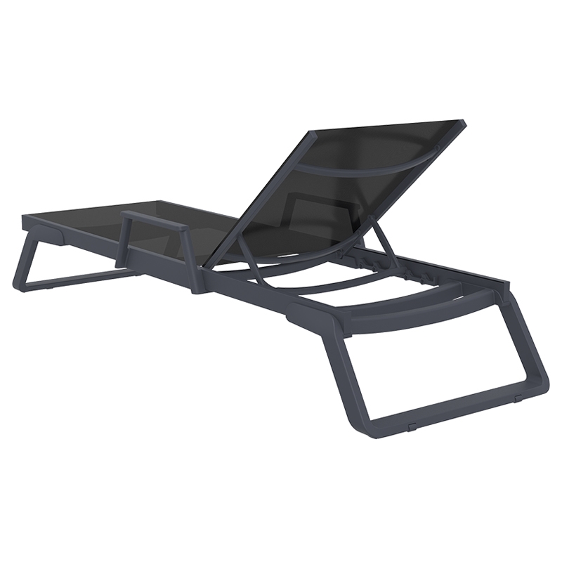 TROPIC ΞΑΠΛΩΣΤΡΑ ΜΕ ΜΠΡΑΤΣΑ DARK GREY/BLACK ΑΛΟΥΜ-ΠΟΛ/ΝΙΟΥ