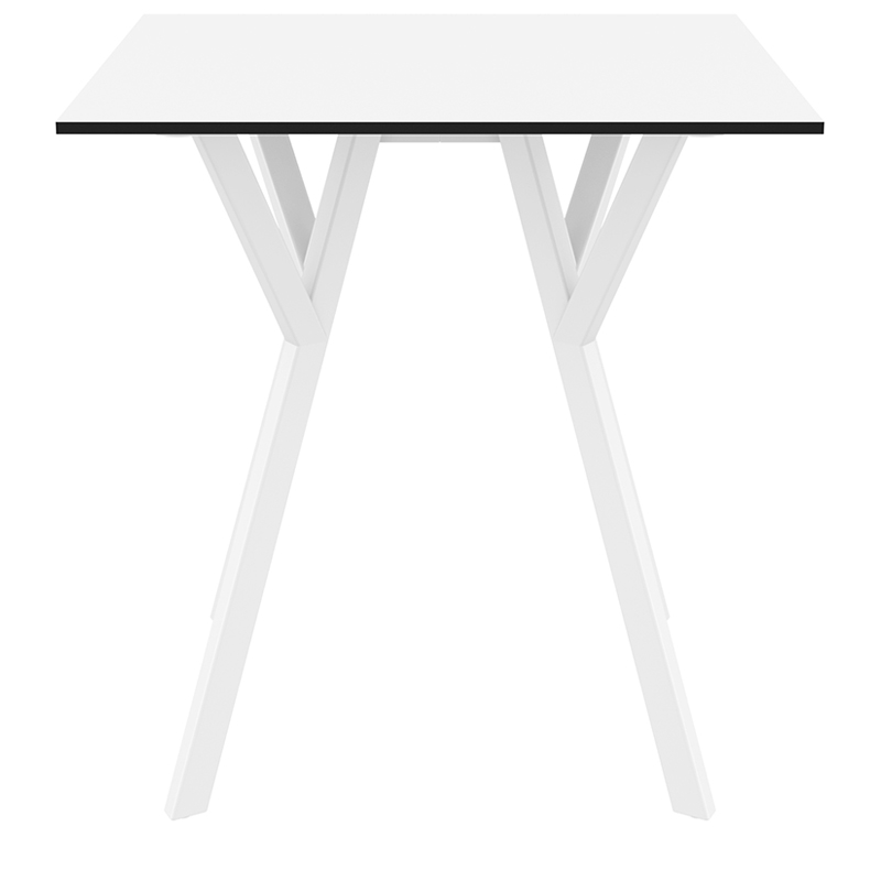 MAX ΤΡΑΠΕΖΙ 70Χ70Χ74εκ. WHITE LAMINATE 12mm