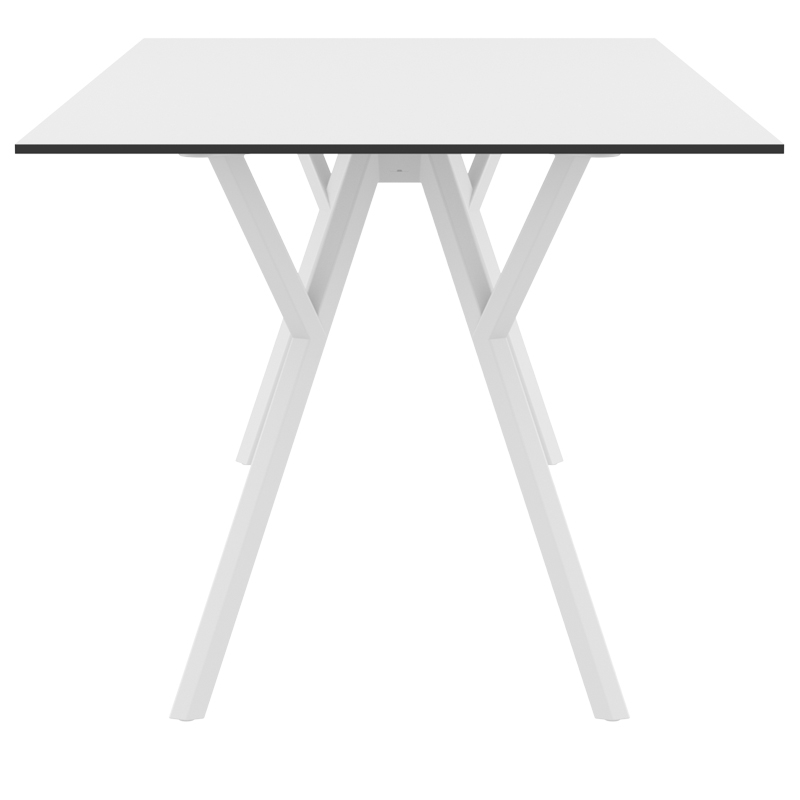 MAX ΤΡΑΠΕΖΙ 180X90Χ74εκ. WHITE LAMINATE 12mm