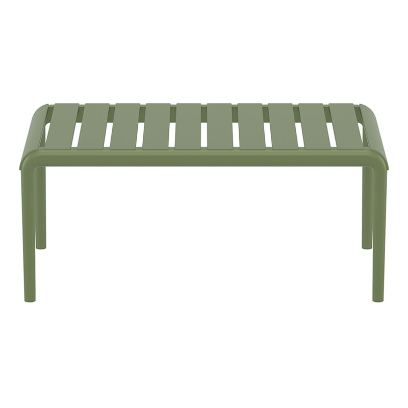 PARIS OLIVE GREEN ΤΡΑΠΕΖΙ 90X50X40εκ. ΠΟΛ/ΝΙΟΥ