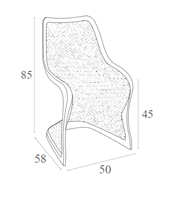 BLOOM SILVER GREY(Σ4)ΚΑΡΕΚΛΑ ΠΟΛ/ΝΙΟΥ